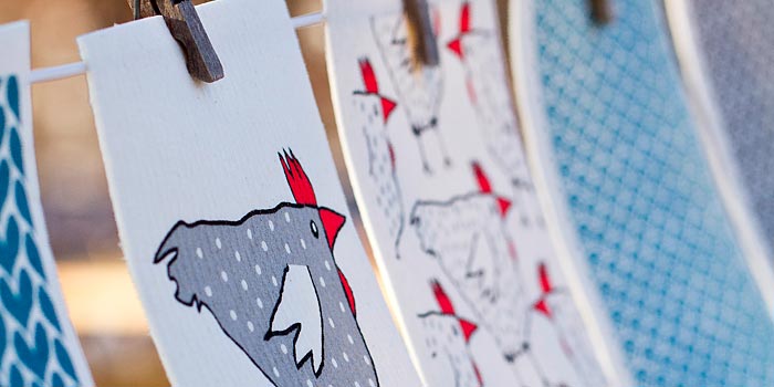 Malin Westberg rooster sponge dishcloth.jpg